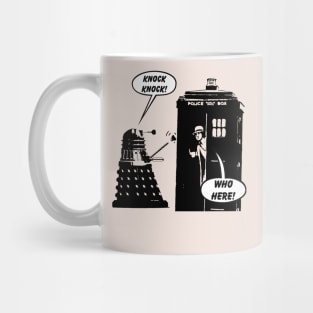 Doctor Who Exterminates Another Knock Knock Joke! Mug